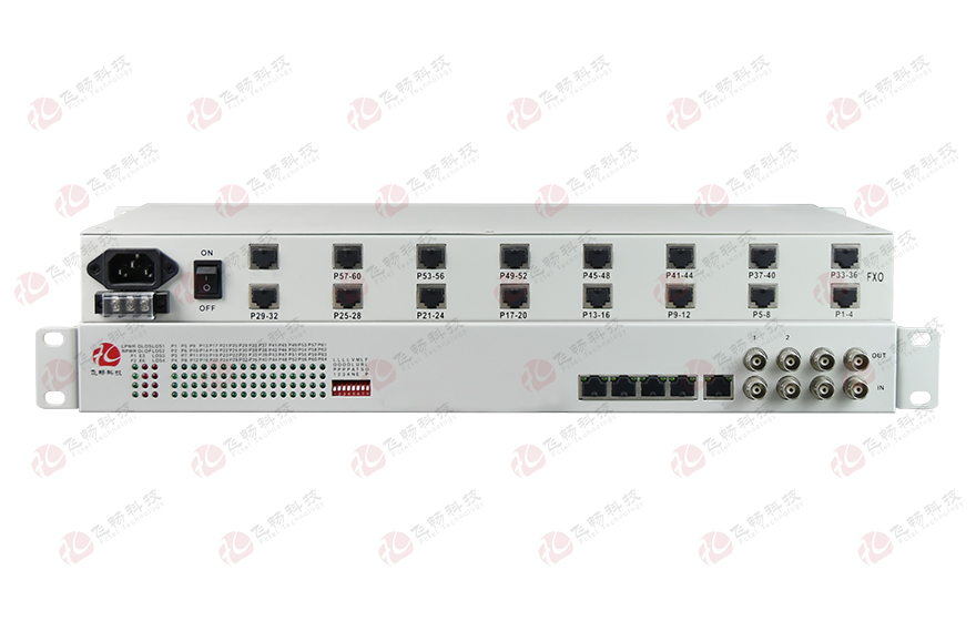 60路電話 E1復(fù)用（1U 機架式）