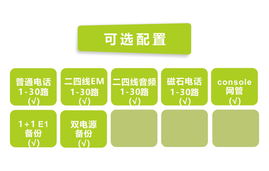 1+1 E1備份 30路純電話E1 PCM復(fù)用