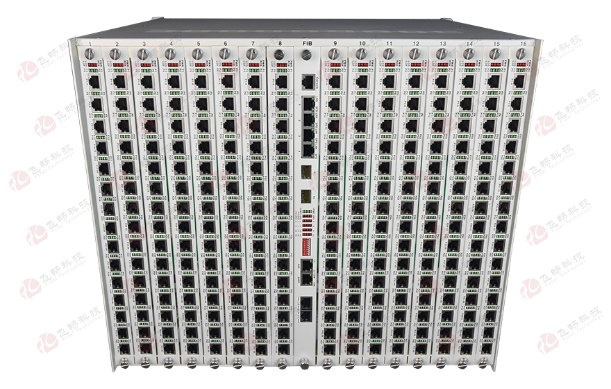 960路電話光端機（8U 19英寸，SFP 1+1光備份）