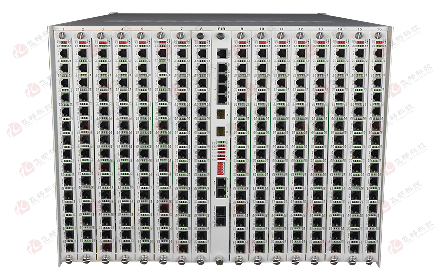 960路電話光端機（8U 19英寸，SFP 1+1光備份）