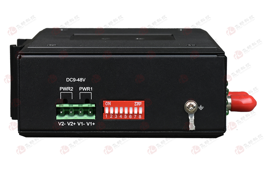 工業(yè)軌式 1-8路 4-20MA 模擬量光端機(帶24V輸出)