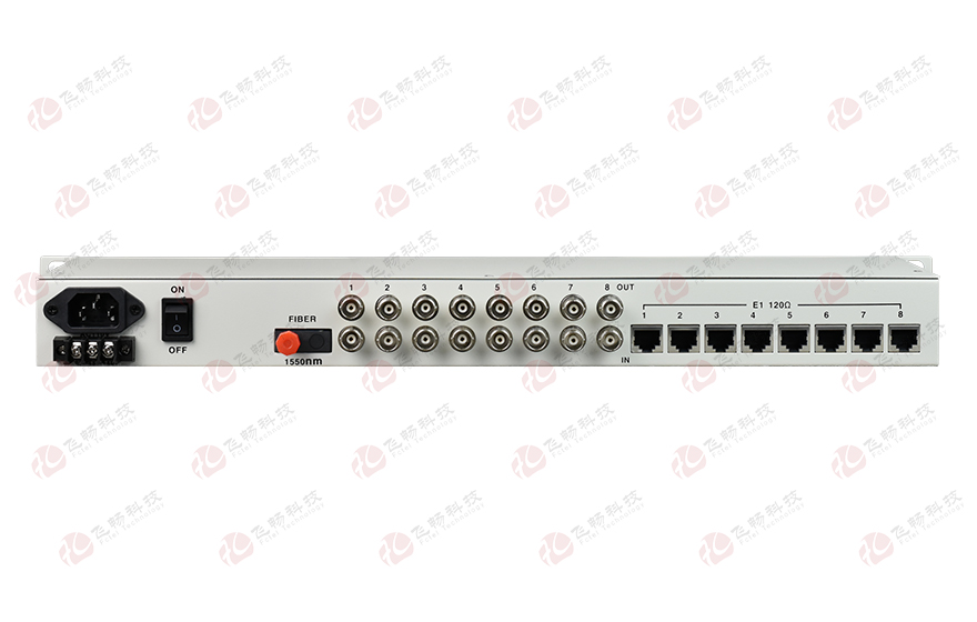 8E1+4xFE 雙阻抗 1+1光備份 PDH光端機(jī)