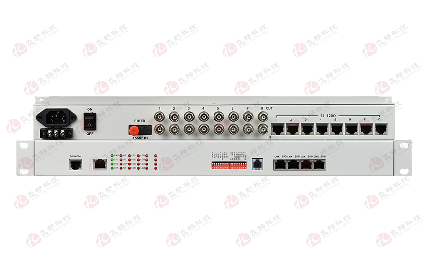 8E1+4xGE 雙阻抗 1+1光備份 PDH光端機(jī)