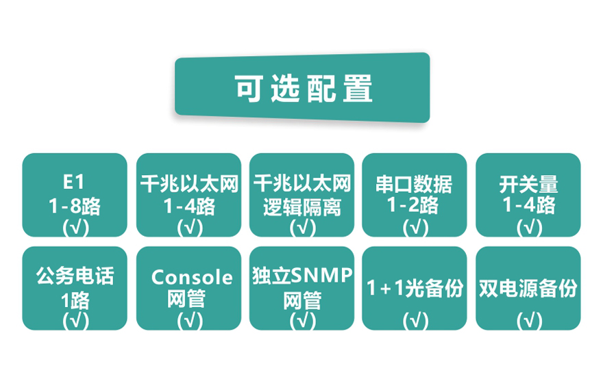 8E1+4xGE 雙阻抗 1+1光備份 PDH光端機(jī)