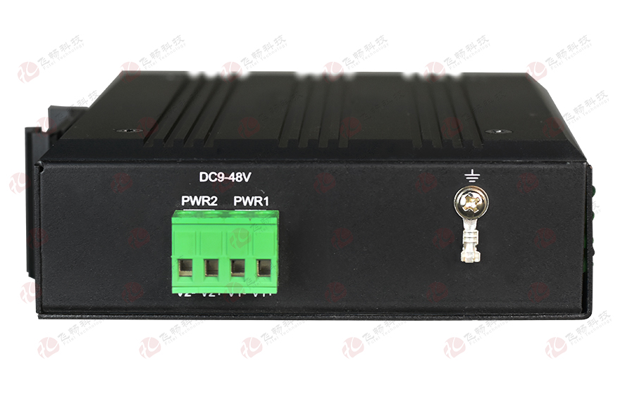 網(wǎng)管型工業(yè)軌式4路物理隔離千兆電口（1+1光纖備份）