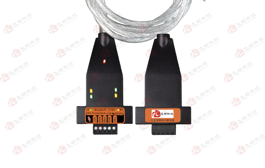 工業(yè)級 6KV防雷型 USB轉(zhuǎn)1路TTL轉(zhuǎn)換器(帶線)